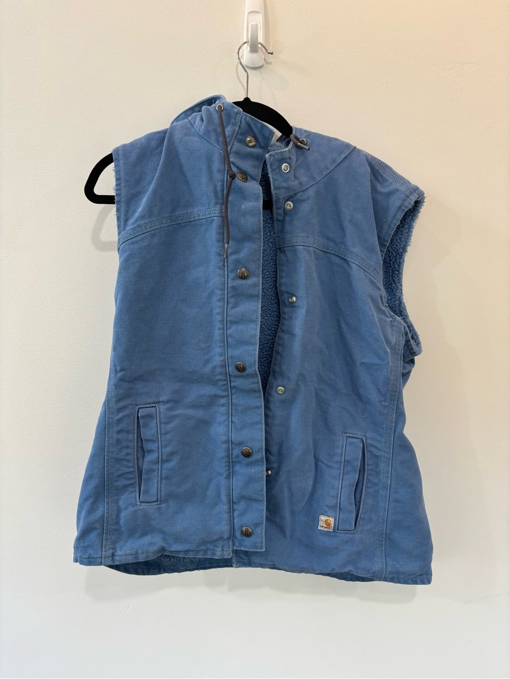 Carhartt Sherpa-Lined Hooded Workwear Vest